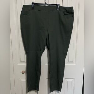 Ava and Viv Olive Green Trousers 2X